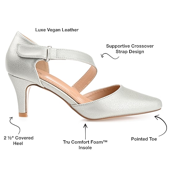 Journee Collection Tillis Womens Pointed Closed Toe Stiletto Heel Pumps