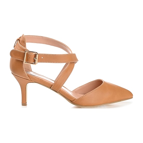 Journee Collection Womens Riva Strap Pumps