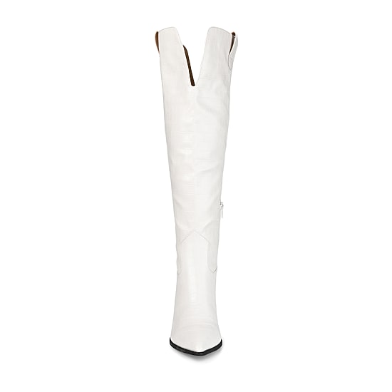 Journee Collection Womens Therese Extra Wide Calf Stacked Heel Riding Boots