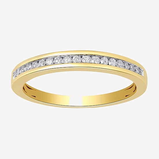 1/5 CT.T.W. Natural Diamond 14K Gold Wedding Band