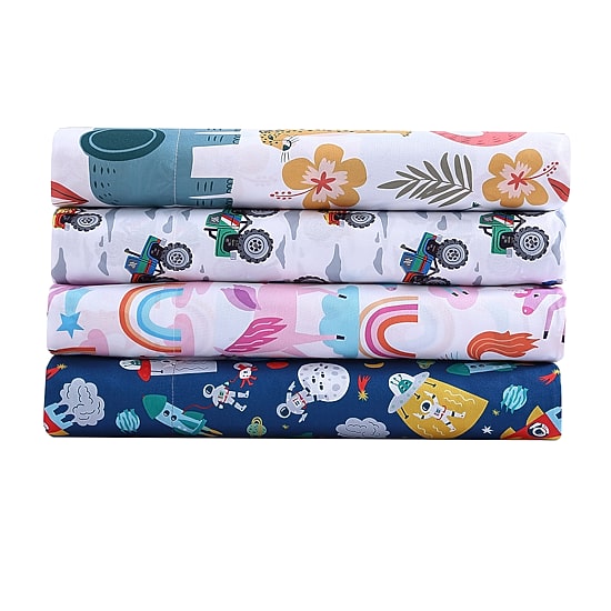 Poppy & Fritz Trucks Deep Pocket Sheet Set