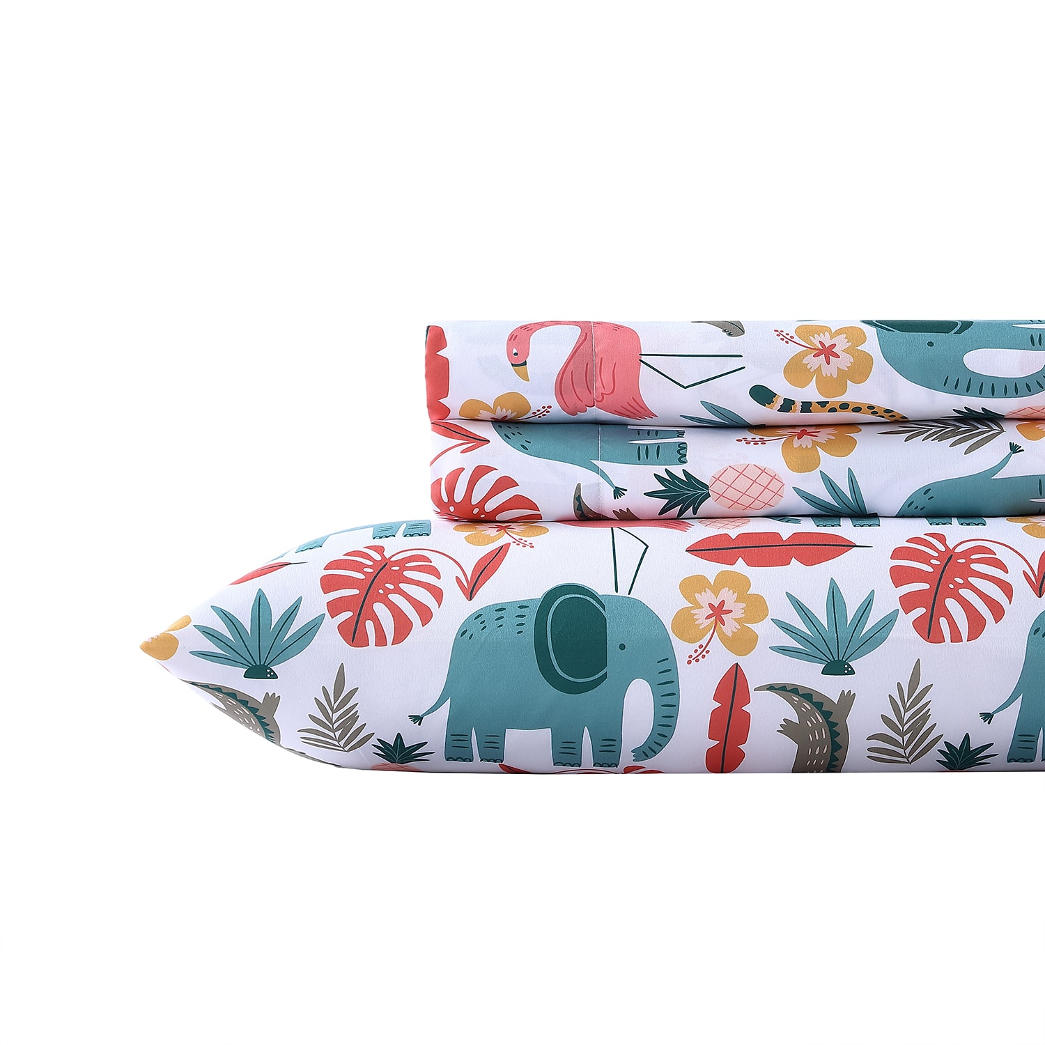 Poppy & Fritz Wild Animals Deep Pocket Sheet Set