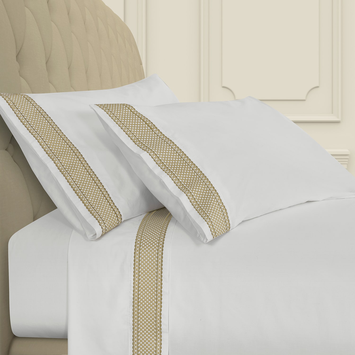 Queen Street Isabel 300tc Sheet Set