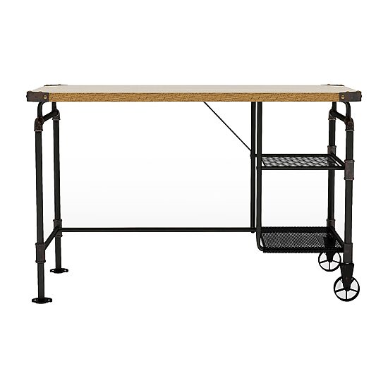 Furniture of America™ Sigourney 2 Shelves Writing Desk