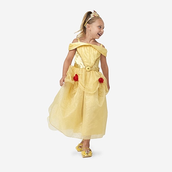 Disney Collection Belle Roleplay Beauty and the Beast Belle Princess Girls Dress Up Costume