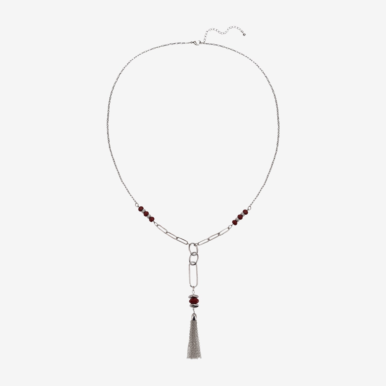 Mixit Silver Tone Womens 32 Inch Y Necklace