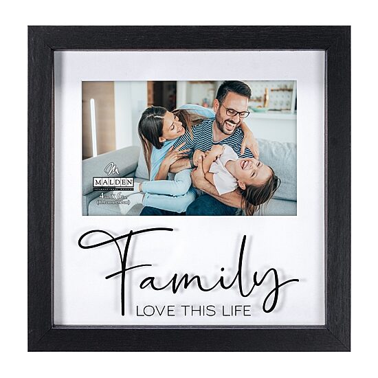 Malden 4x6 Family Shadowbox Tabletop Frame