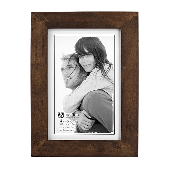 Malden 4x6 Stone Walnut Linear Tabletop Frame