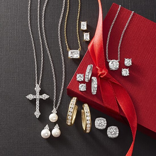 Yes, Please! Womens White Cultured Freshwater Pearl Sterling Silver 2-pc. Jewelry Set