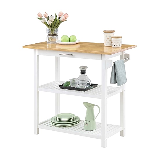 Convenience Concepts Designs2go Wood-Top Kitchen Island