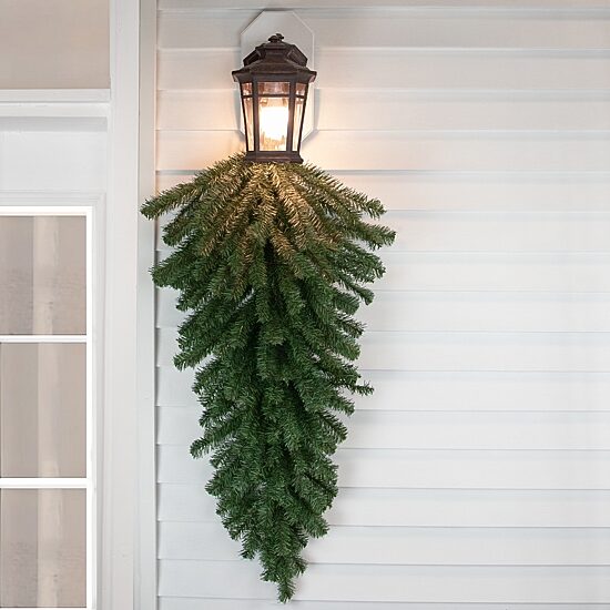Northlight Canadian Pine Teardrop Unlit Swag