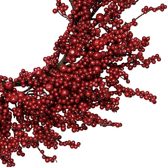 Northlight 22" Berries Artificial Unlit Wreath