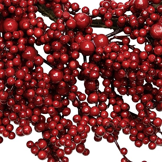 Northlight 22" Berries Artificial Unlit Wreath