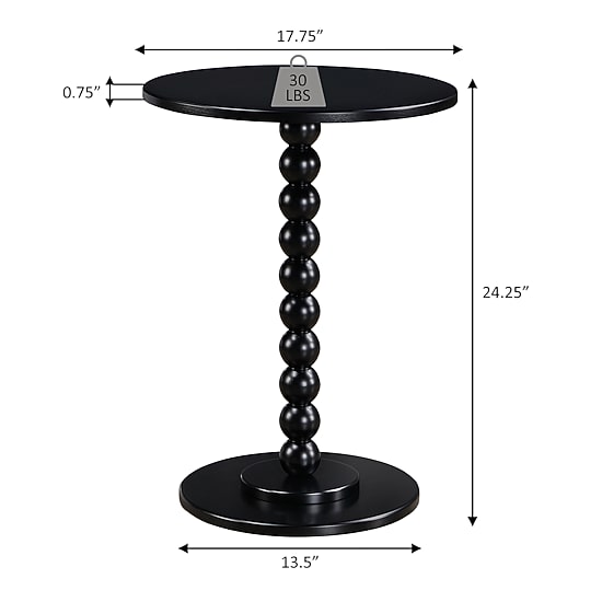 Convenience Concepts Venetian End Table