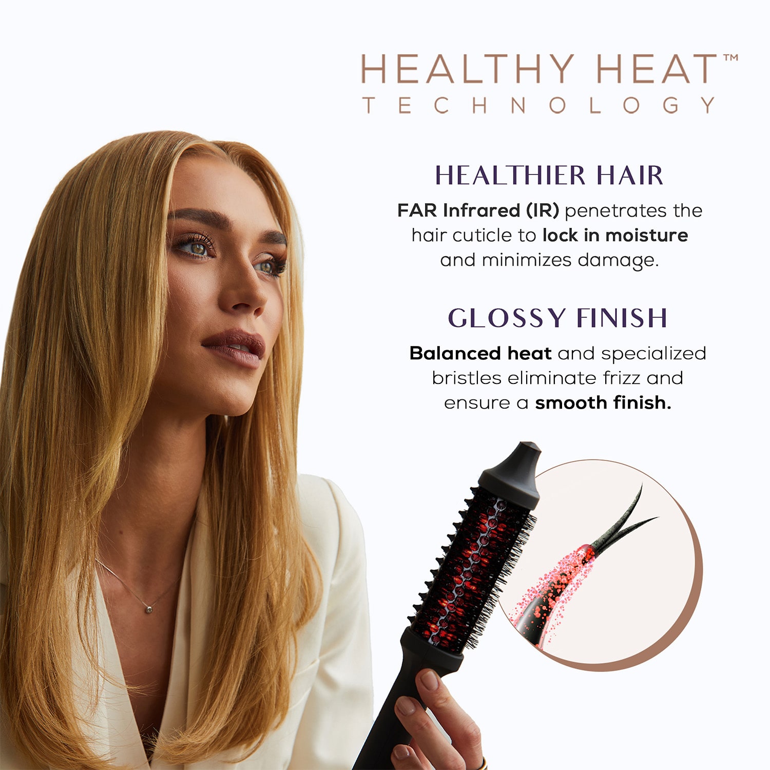 SUTRA® BEAUTY Infrared  1 1/4" Hot Air Brush