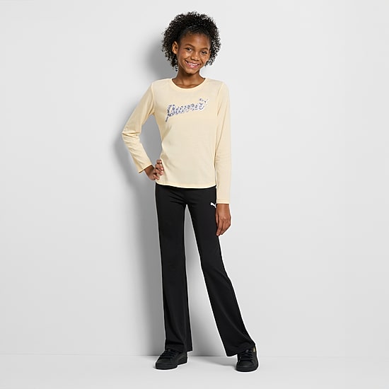 PUMA Big Kid Girls Jersey 3-pc. Pant Set