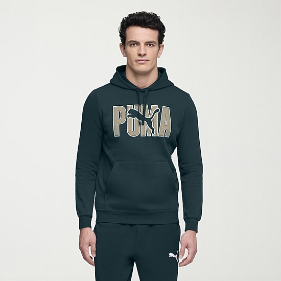 PUMA Mens Long Sleeve Active Hoodie