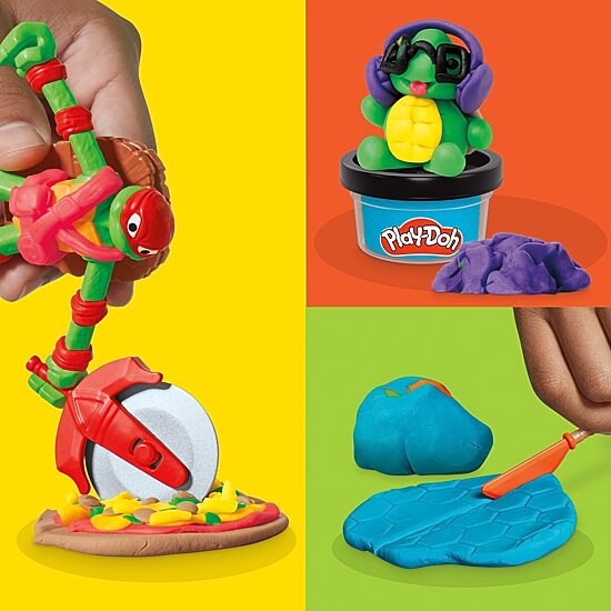 Play-Doh Teenage Mutant Ninja Turtles Cowabunga Creations Toy for Boys & Girls 4+