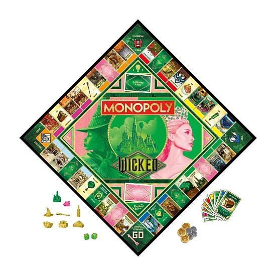 Hasbro Monopoly Wicked Edition Wicked 100-pc. Board Game
