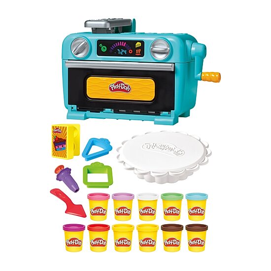 Play-Doh Super Slice Cake Play Kitchen Set Arts & Crafts Toys for Kids 3+