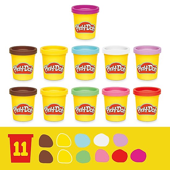 Play-Doh Super Slice Cake Play Kitchen Set Arts & Crafts Toys for Kids 3+