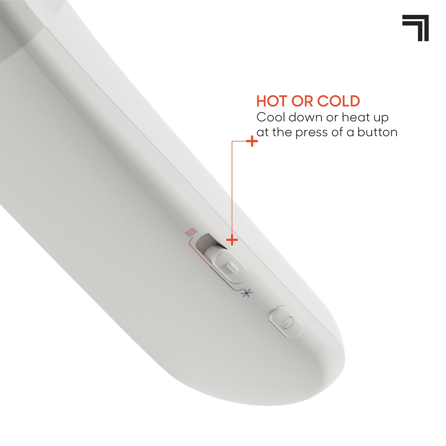Sharper Image® Cool + Heat Neckwear Device