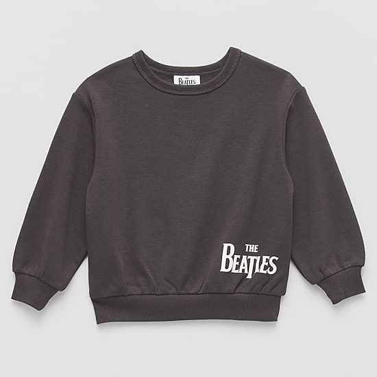 Grayson Little Little & Big Kid Boys Crew Neck Long Sleeve The Beatles Sweatshirt
