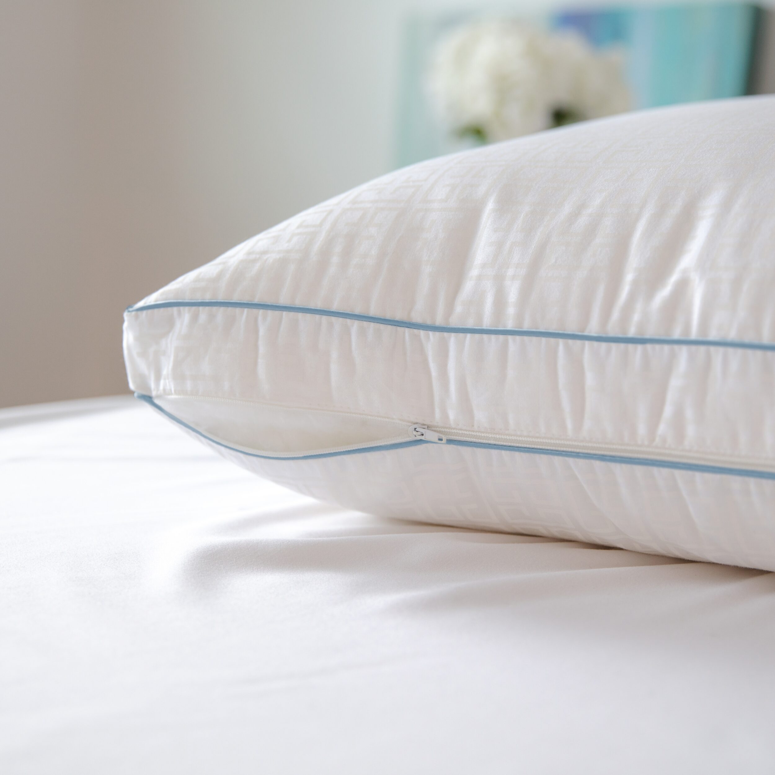 SensorPEDIC® Gel Core Hybrid Pillow featuring Gel Memory Foam Clusters & Plush Gel Fiber