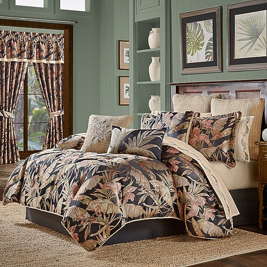 Queen Street Martina 4-pc. Tropical Comforter Set