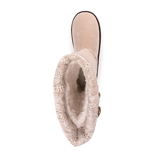 Muk Luks Womens Jean Flat Heel Winter Boots