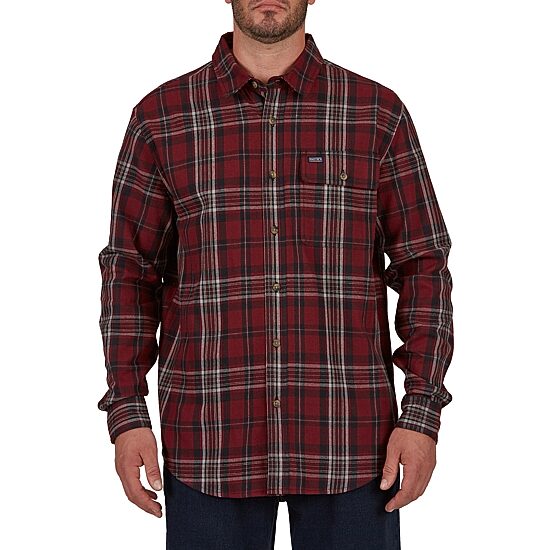 Smiths Workwear Mens Long Sleeve Regular Fit Flannel Shirt
