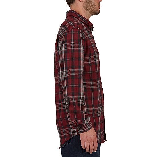 Smiths Workwear Mens Long Sleeve Regular Fit Flannel Shirt