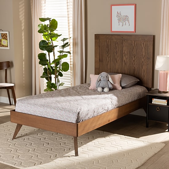 Amira Wooden Platform Bed