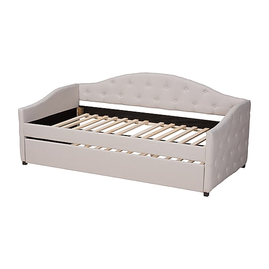 Becker Upholstered Daybed with Trundle