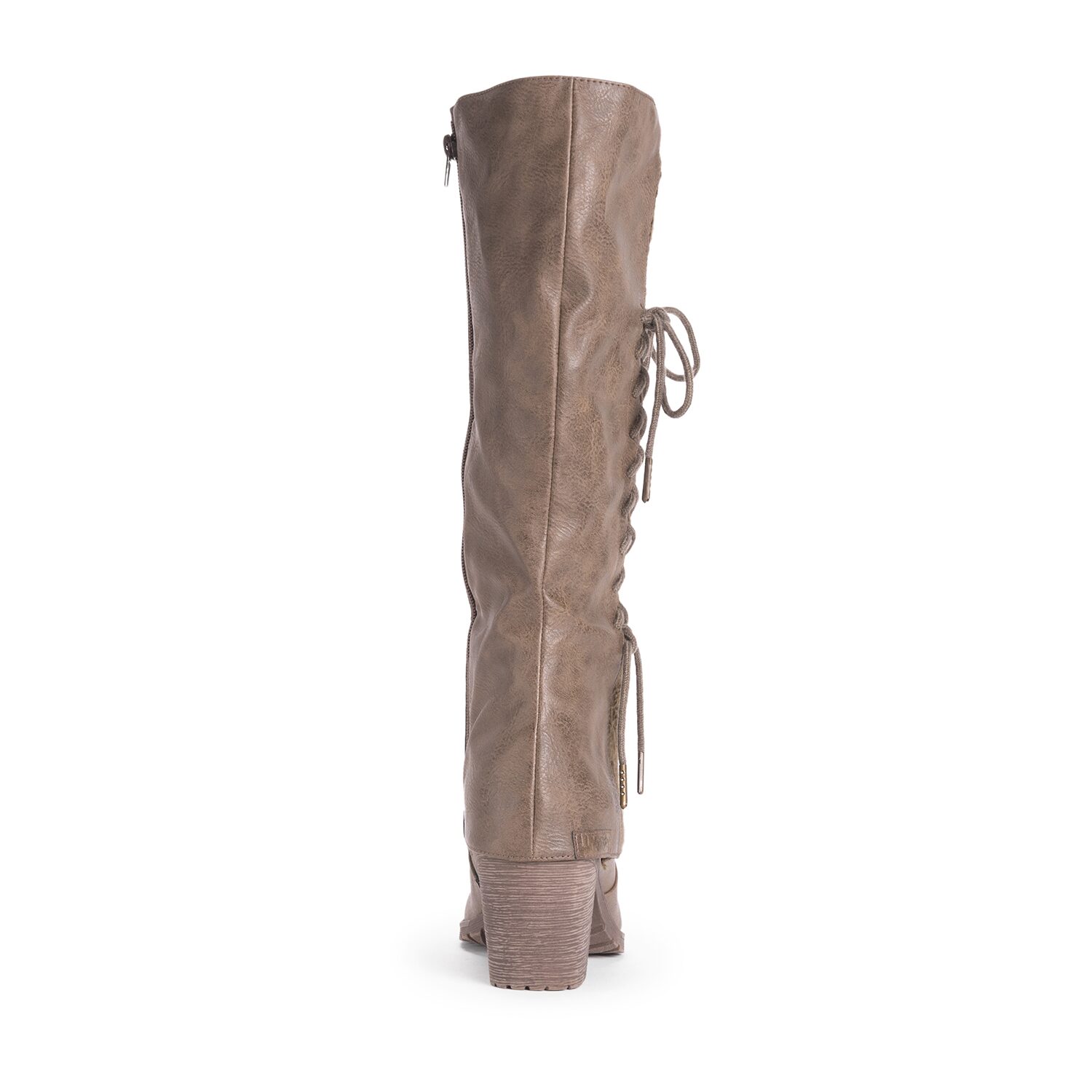 Muk Luks Womens Lacy Leo Stacked Heel Winter Boots