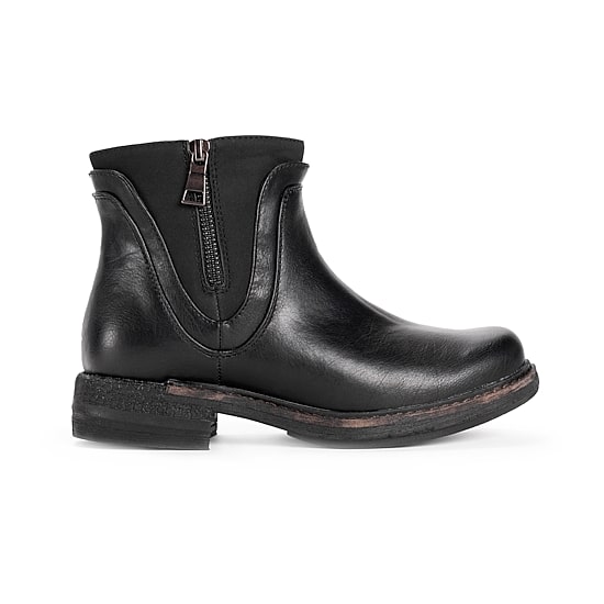 Muk Luks Womens Spike Chicago Stacked Heel Winter Boots