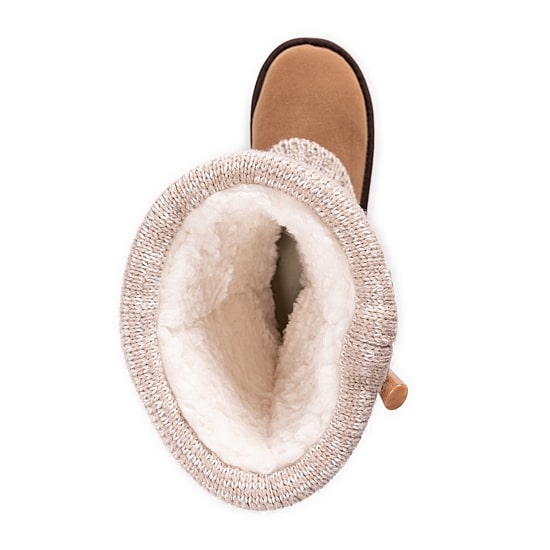 Muk Luks Womens Cheryl Flat Heel Winter Boots