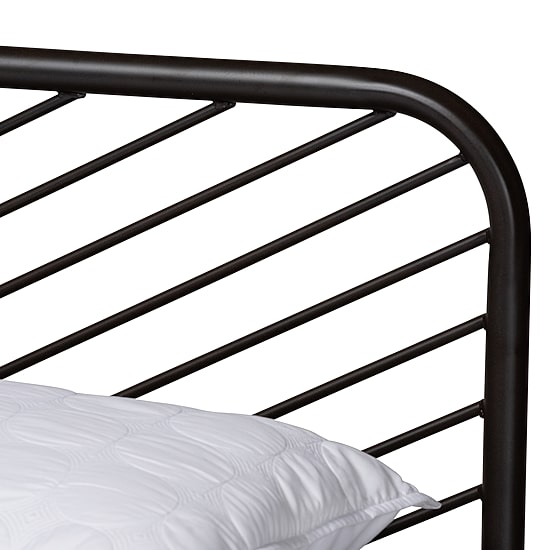 Dora Metal Headboard and Footboard Platform Bed