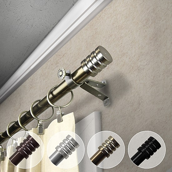 Rod Desyne Lee 13/16" Adjustable Curtain Rod