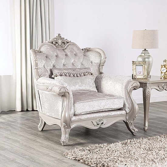 Furniture of America™ Raya Tufted Upholstered Armchair