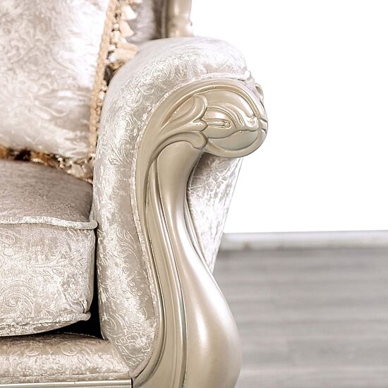 Furniture of America™ Raya Tufted Upholstered Armchair