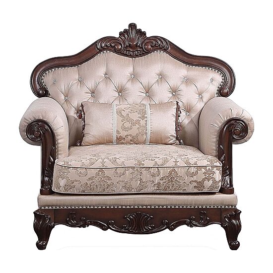 Furniture of America™ Noel Tufted Upholstered Armchair