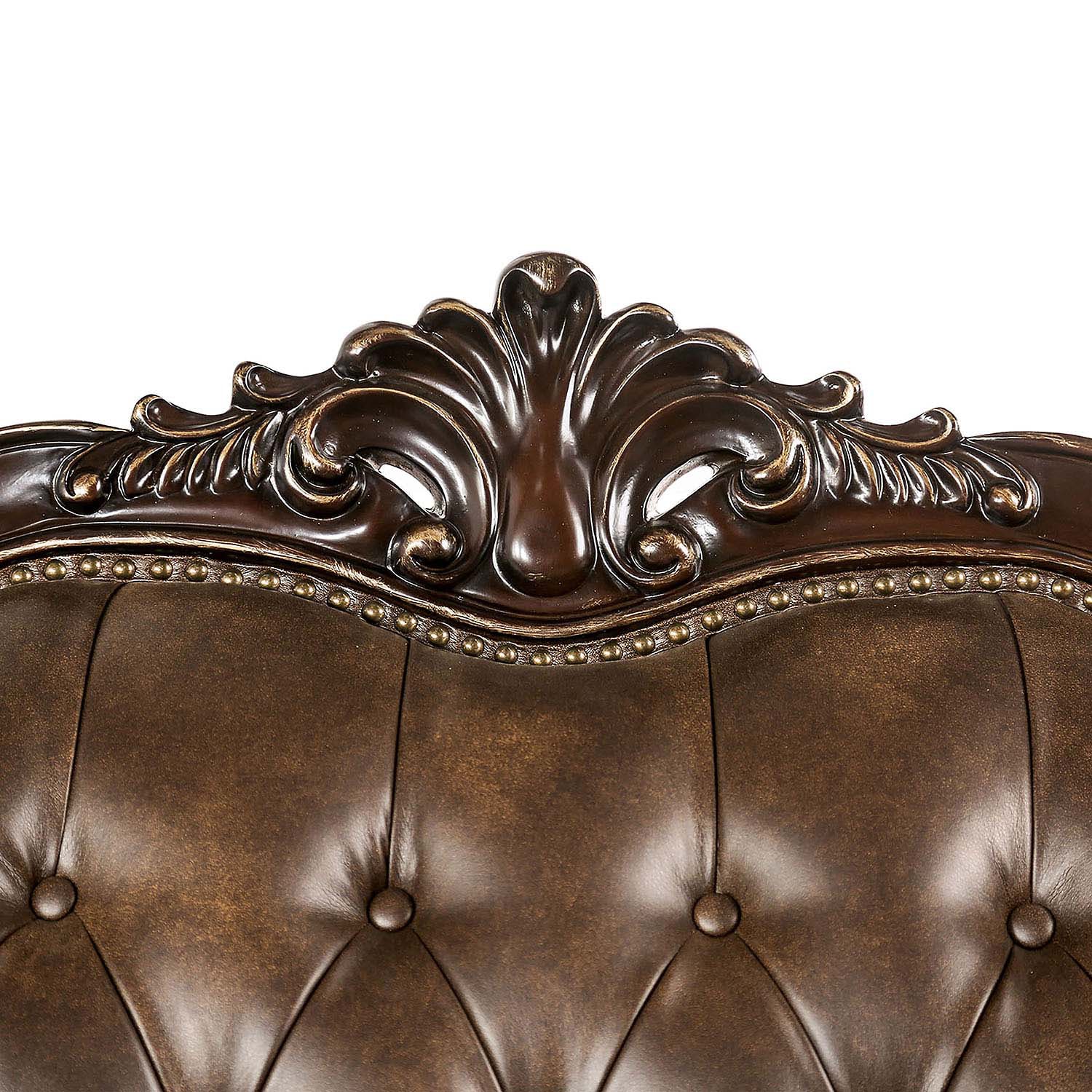 Furniture of America™ Somina Tufted Upholstered Wingback Chair