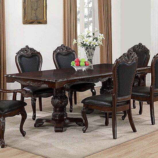 Furniture of America™ Auxun Rectangular Wood-Top Dining Table