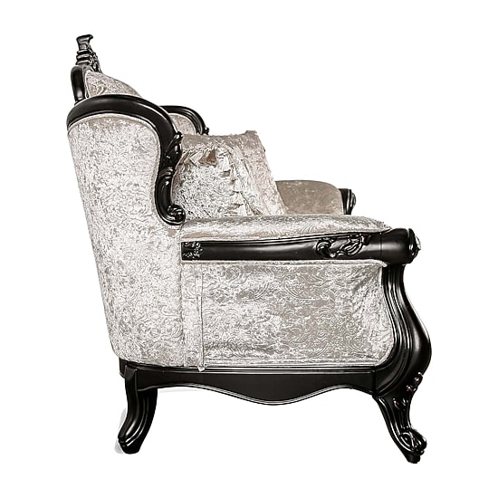 Furniture of America™ Raya Roll-Arm Upholstered Loveseat