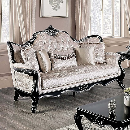 Furniture of America™ Raya Roll-Arm Sofa