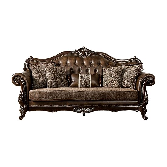 Furniture of America™ Somina Roll-Arm Sofa