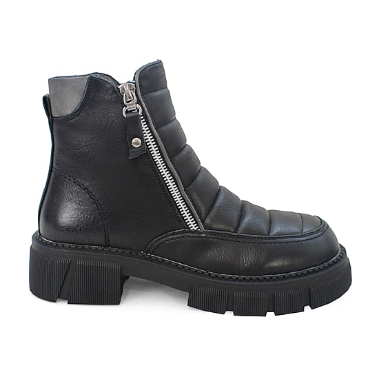 Yoki Womens Ambrea-06 Block Heel Booties