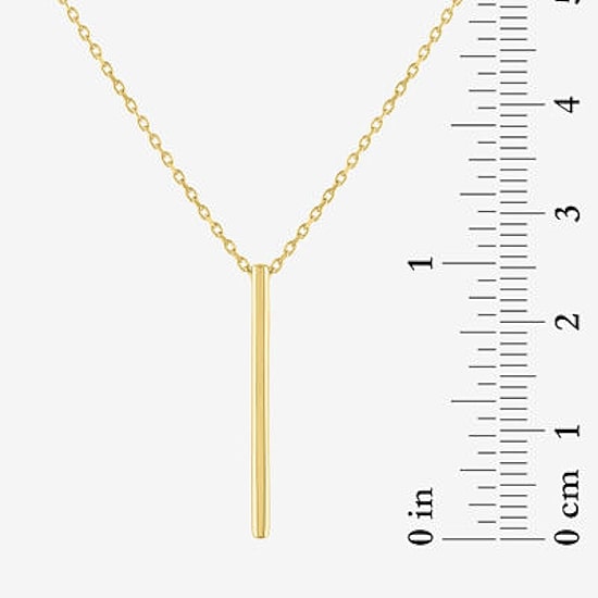 YES, PLEASE! 2-pc. Diamond-Accent Bar Necklace Set in Sterling Silver or 14K Gold Over Silver