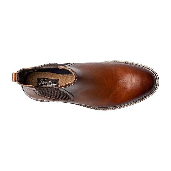 Florsheim Mens Forge Gore Flat Heel Chelsea Boots